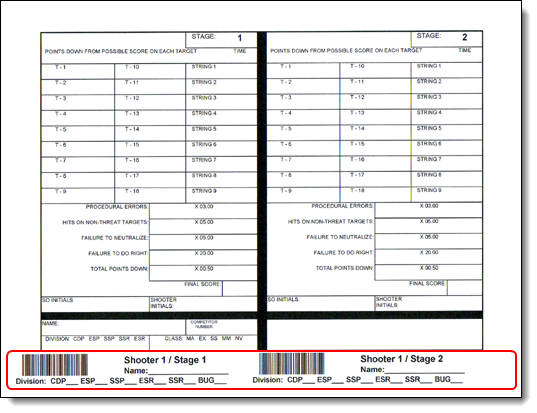 Idpa Scoring Program